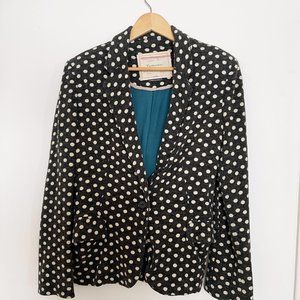 Anthropologie: Polka Dot Blazer